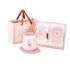 Ceramic Coaster and Mug Set - Pink